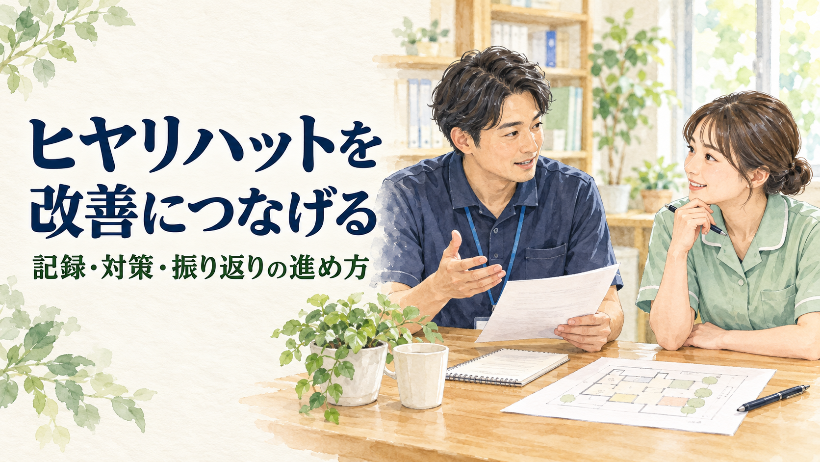 デイサービスのヒヤリハット報告｜記入例と再発防止につなげる確認表